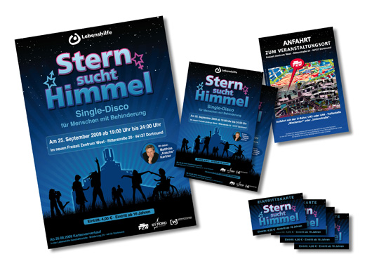 Design für »Stern sucht Himmel«